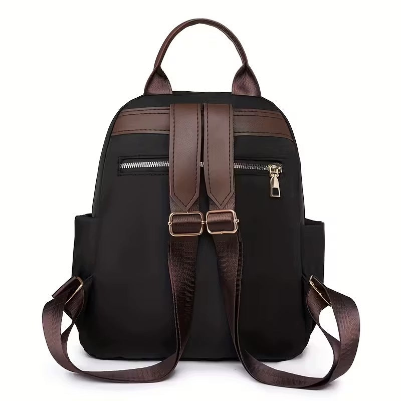Women's Backpack BLACK Brown Backpack for Urban Work Trip Brand Likado