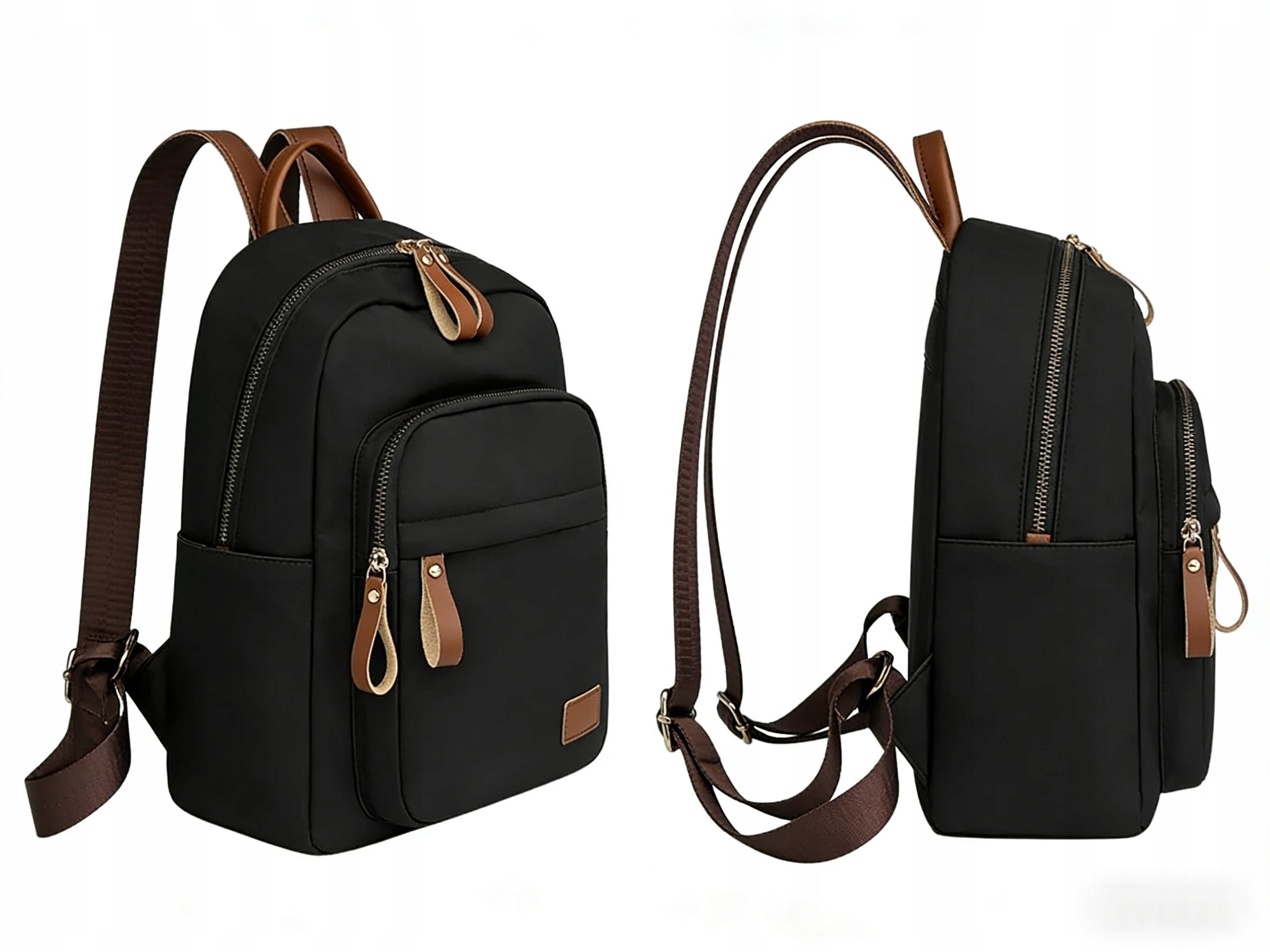 Women's Backpack Black Spacious | Stylish Backpack for Work and School Packaging status original