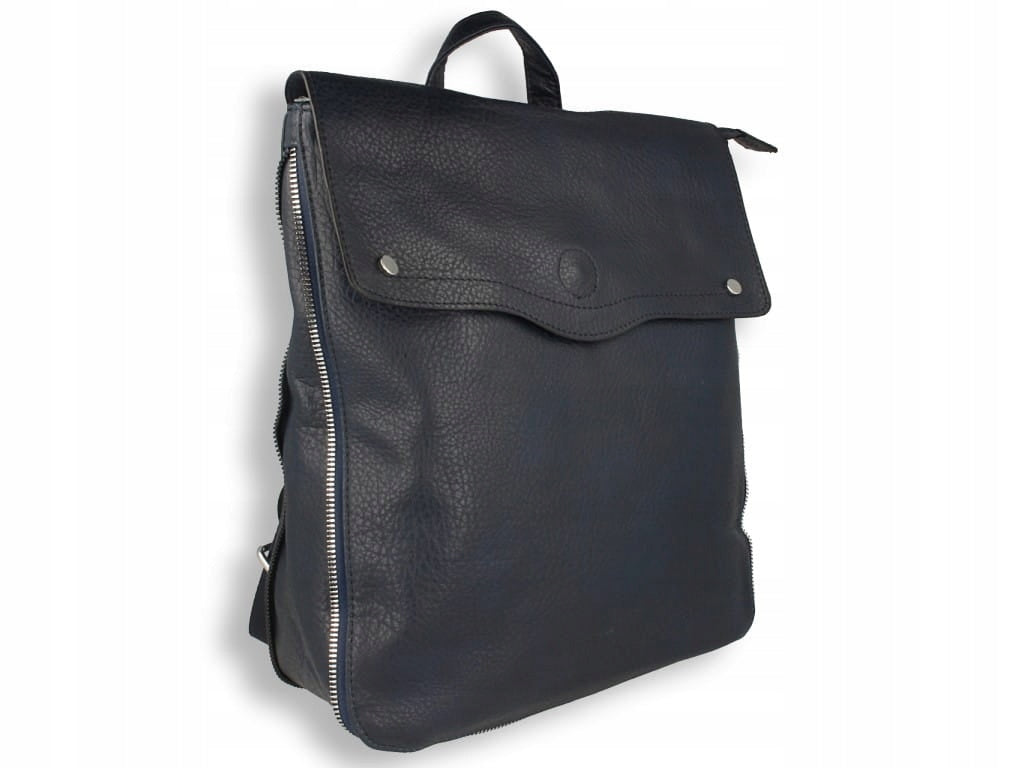Women's Backpack Elegant A4 Navy Blue Brand no brand