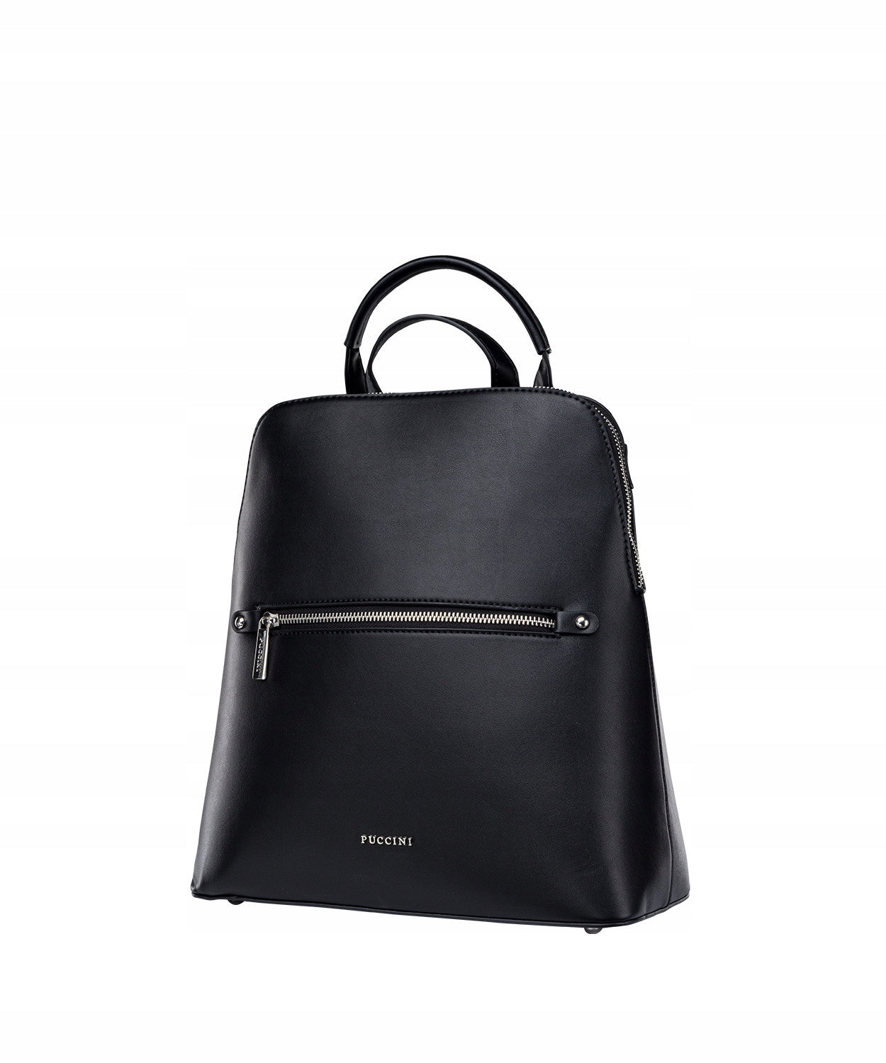Women's Backpack Elegant Urban Eco Leather PUCCINI Black BML029 1
