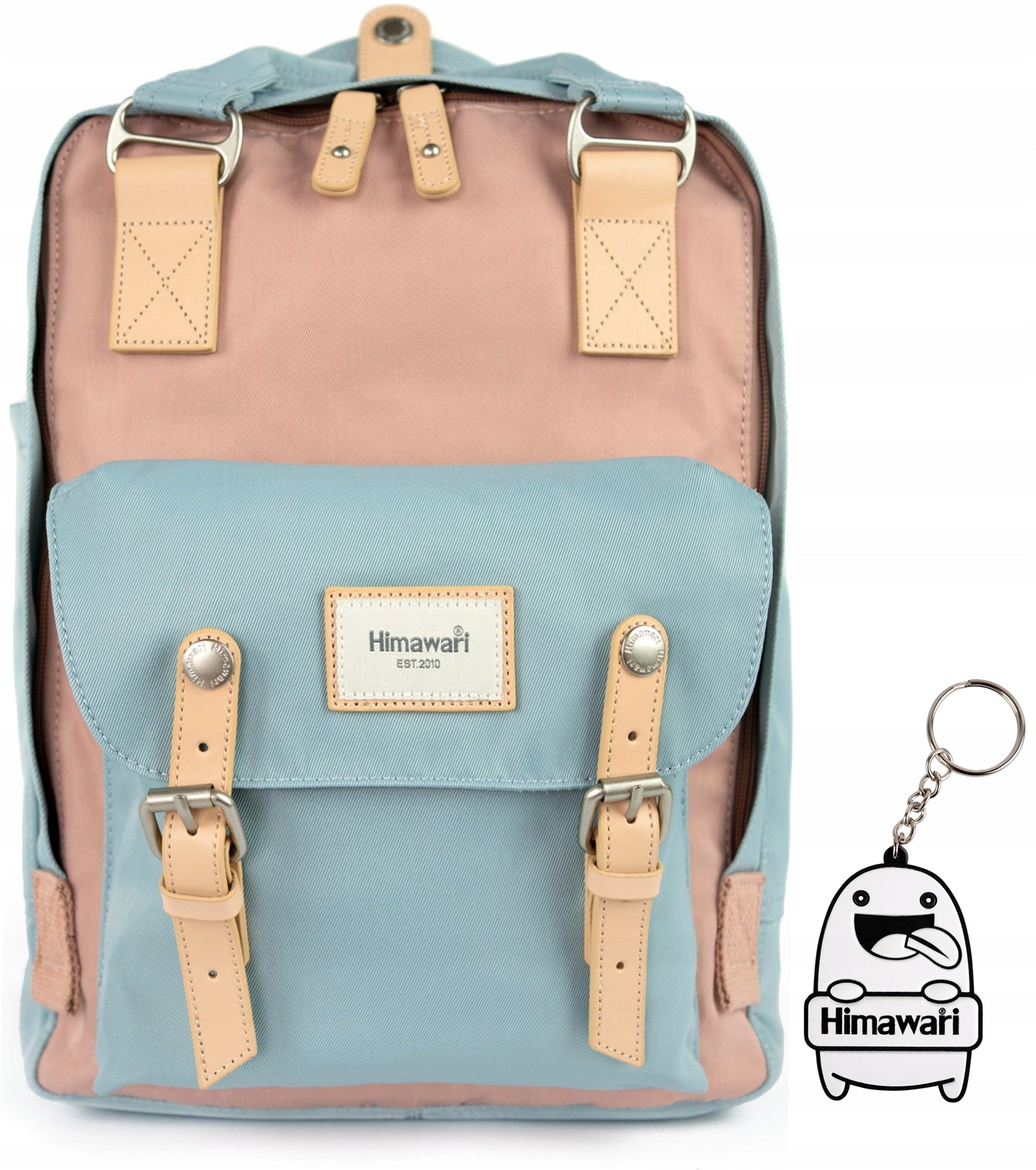 Women's Backpack Himawari Double Autumn S - Urban Universal Dirty Pink
