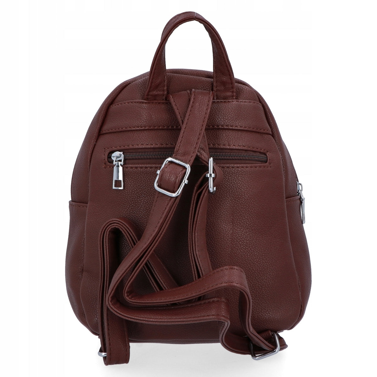 Women's Backpack Leather Urban Fashionable Chocolate Herisson 1202H523 EAN (GTIN) 5904865636556