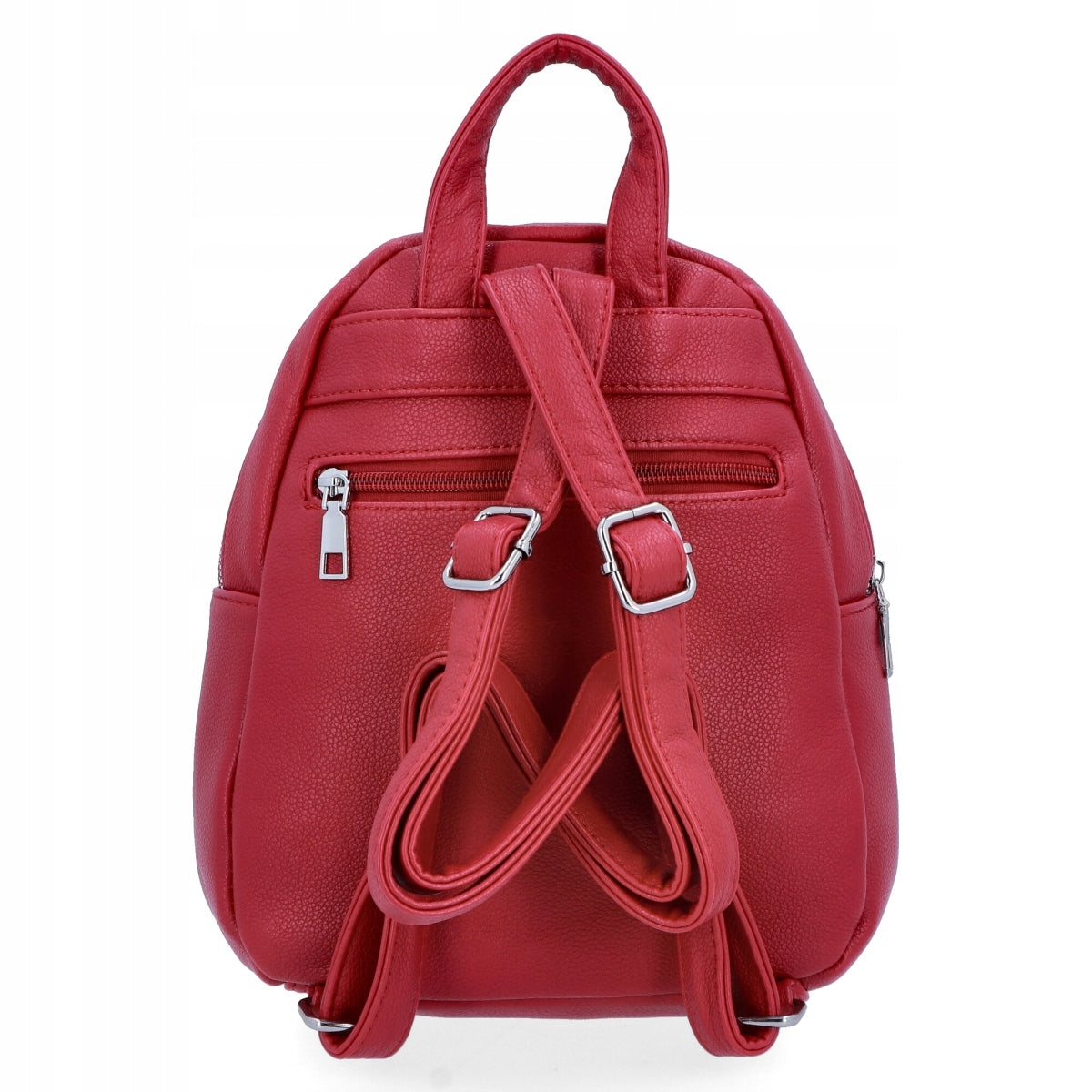 Women's Backpack Leather Urban Fashionable Fuchsia Herisson 1202H523 EAN (GTIN) 5904865636525
