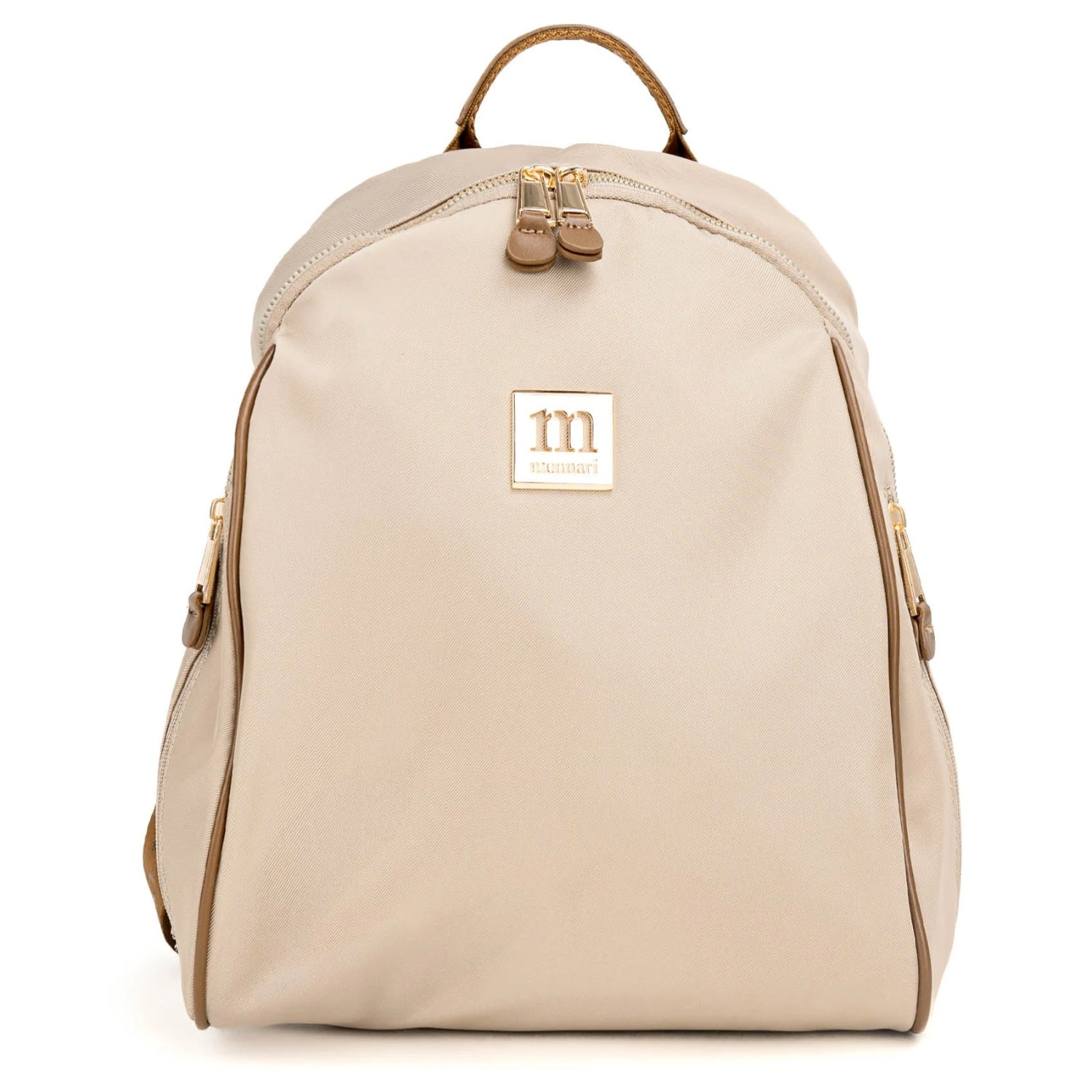 Women's Backpack MONNARI BAG1350 Beige Elegant Urban Backpack Packaging status original