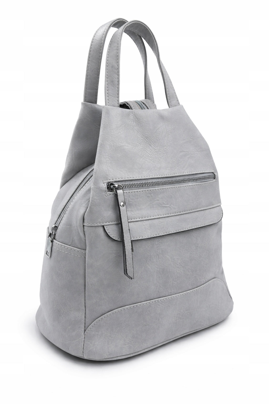 Women's Backpack Marco Contti Elegant Backpack Bag Grey Brand Marco Contti