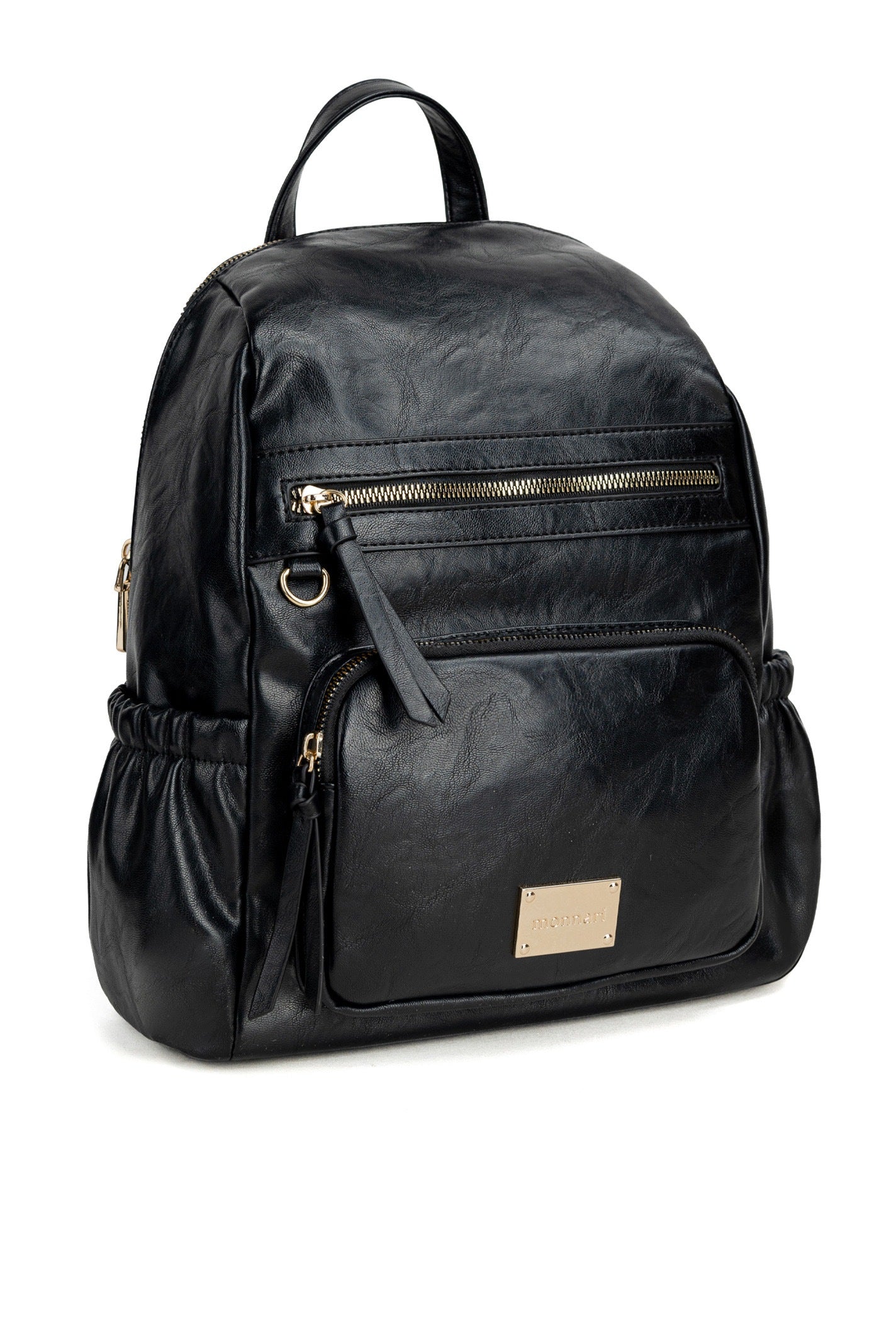 Women's Backpack Monnari Urban Black Logo Practical Stylish Urban