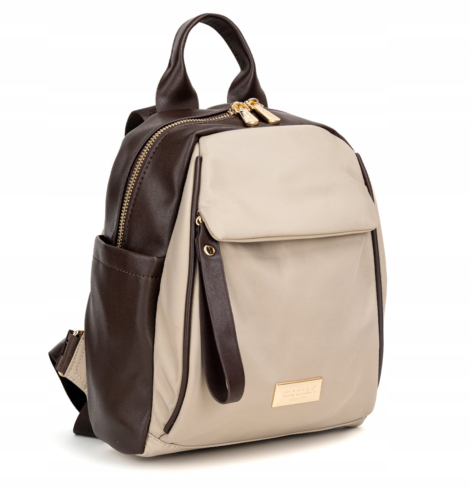 Women's Backpack Monnari Urban Black Logo Practical Stylish Urban