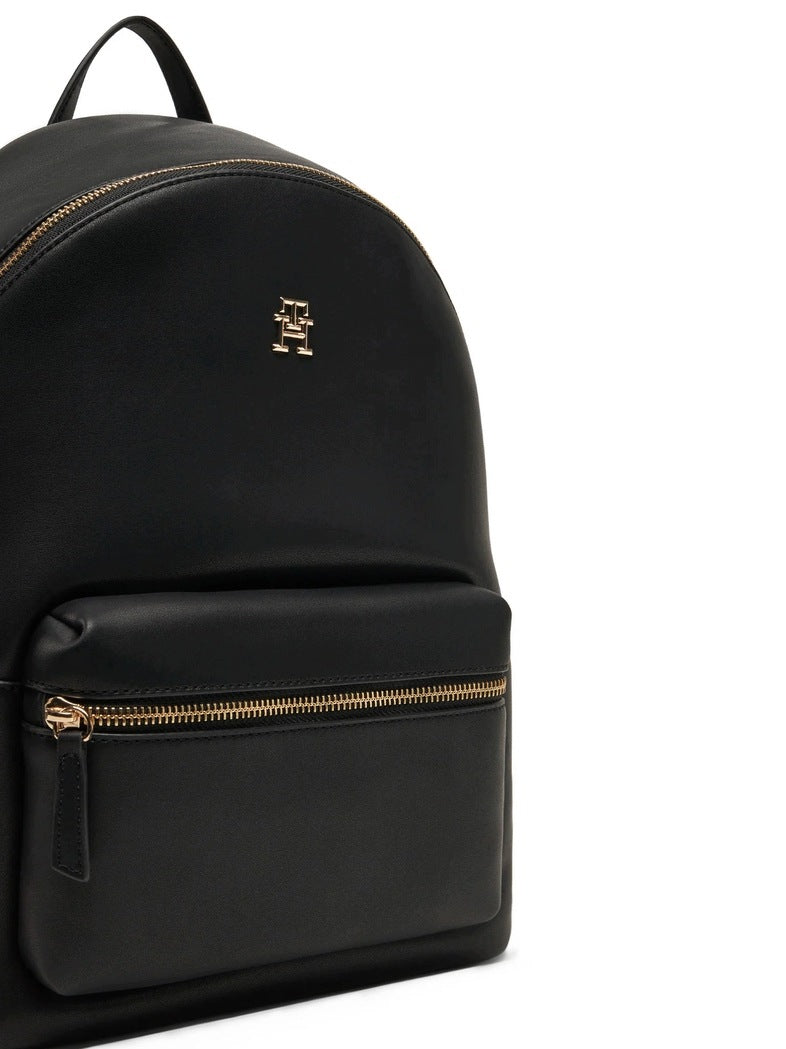 Women's Backpack TOMMY HILFIGER AW0AW17163 Black Elegant Brand Tommy Hilfiger