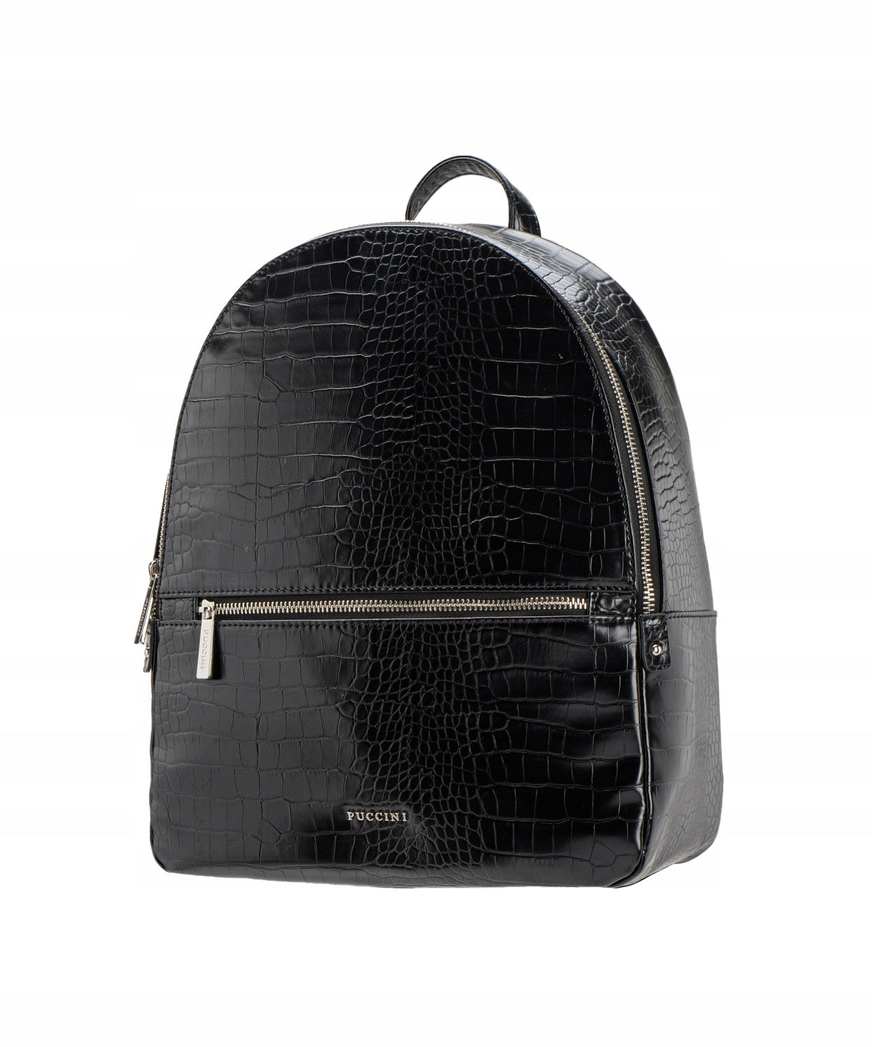 Women's Backpack Urban Work Invoice Crocco PUCCINI Black BML039P-1