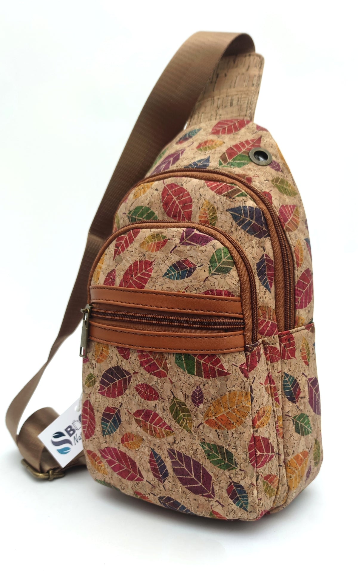 Women's Backpack with One Shoulder Cork Backpack Ultra Light Vegan Brand no brand