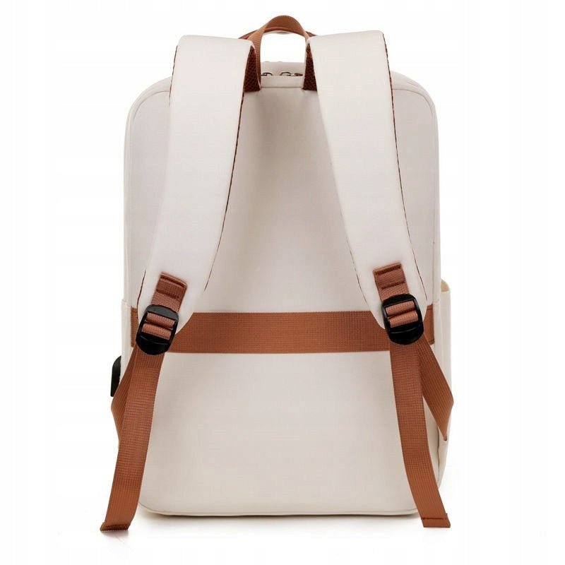 Women's Business Backpack Laptop Tablet Elegant Spacious Formal Black Packaging status original
