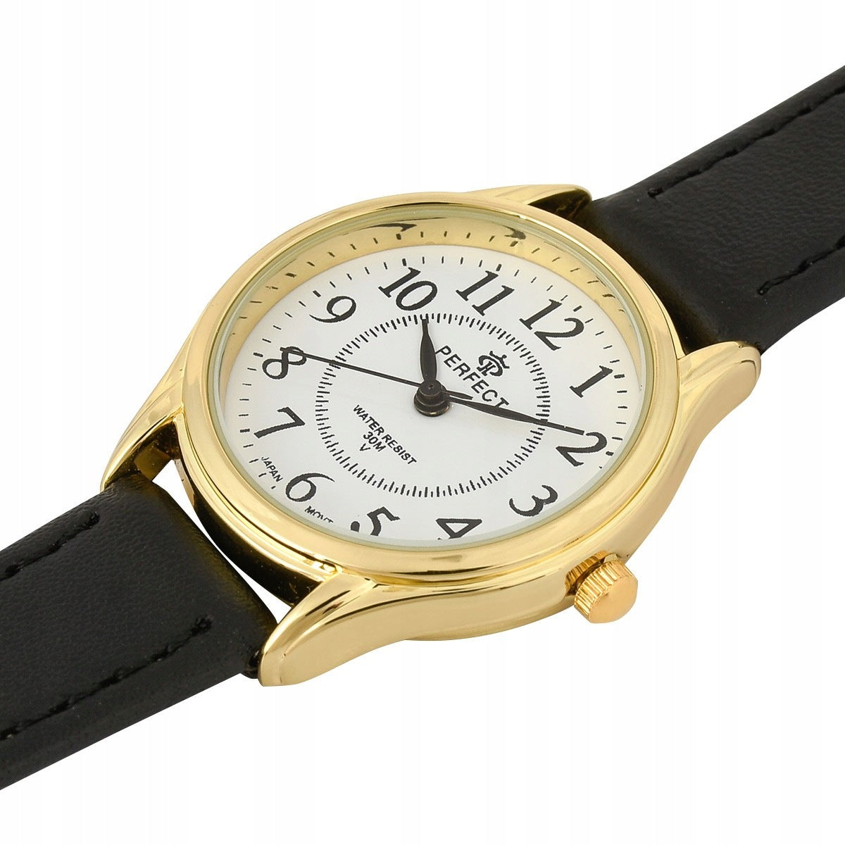 Women's Classic Watch Leather Strap Japanese Quartz Movement Perfect