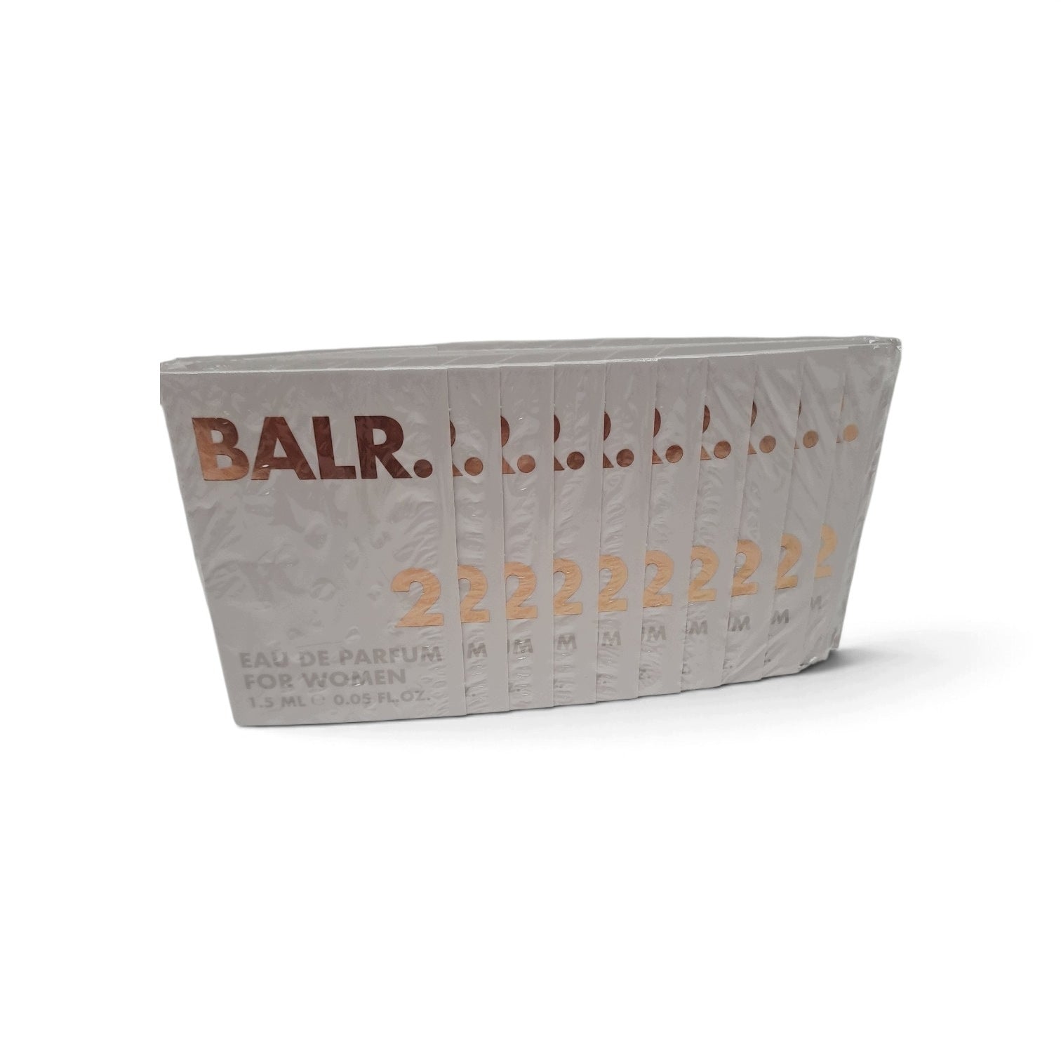 Women's Eau de Parfum Balr.Perfumes 1,5 ml total 30ml – set of 20 Packaging status original