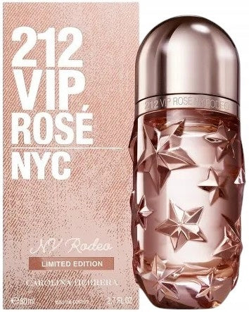 Women's Eau de Parfum Carolina Herrera 212 VIP Rosé NY Rodeo Packaging volume 80 ml