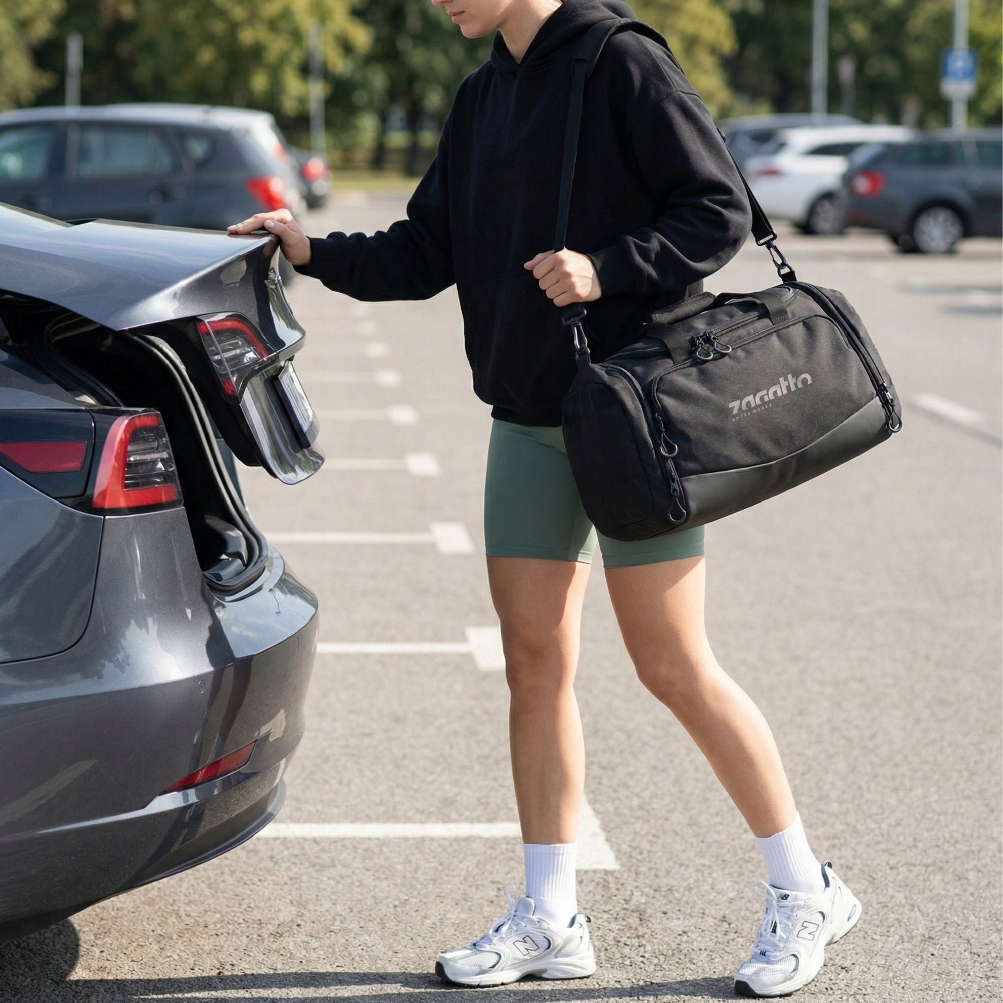Women's Fitness Travel Sports Bag for Gym Training ZAGATTO Model ZG1034