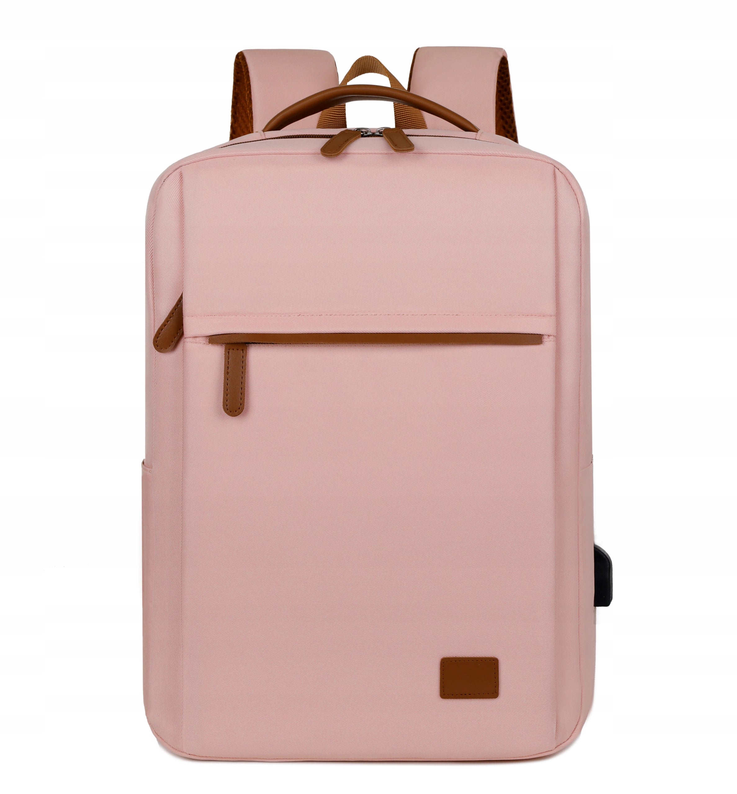 Women's Laptop Backpack, Spacious Pink School Bag for Work & Youth Packaging status original