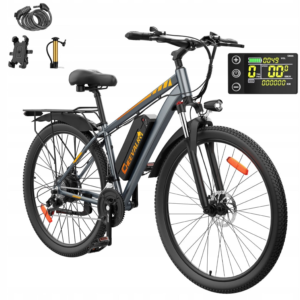 Women's/Male Cheevalry Electric Vehicle 1000W 48V18.6AH 50KM/H 21-speed