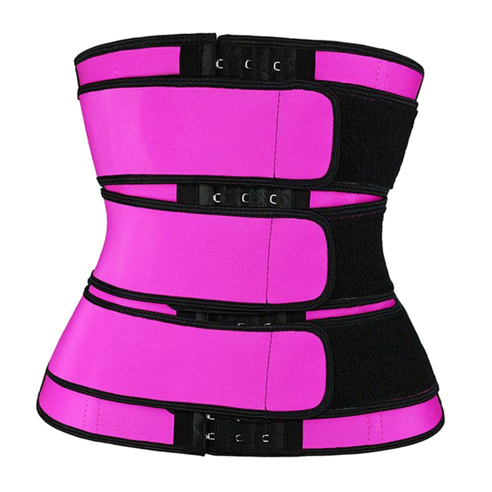 Women s Neoprene Waist Belt Corset Rose Red XXXL Brand no brand