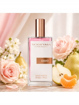 Women's PERFUME LIDO YODEYMA Rose Pear Vanilla Durable Fragrance 50 ml Manufacturer code 8436628264944