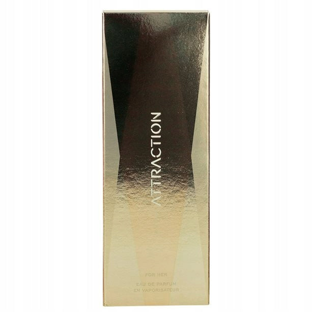 Women's Perfume AVON ATTRACTION for her XXL Perfumed Water 100ml +sample Packaging status original
