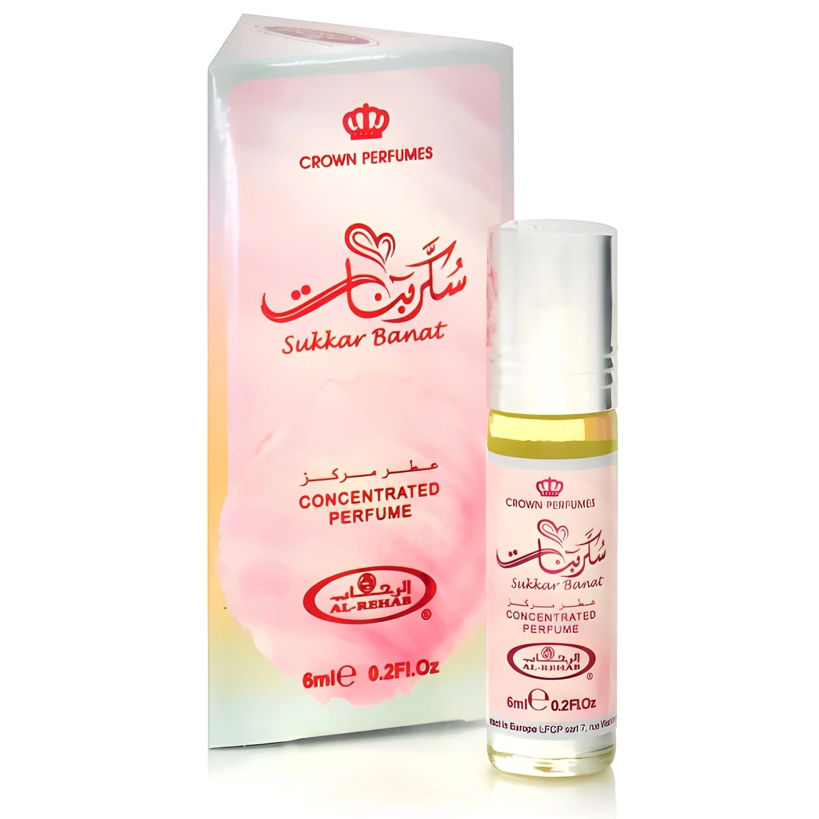 Women's Perfume Al-Rehab Sukkar Banat Oil Carefree Fruit Gourmand Packaging status original