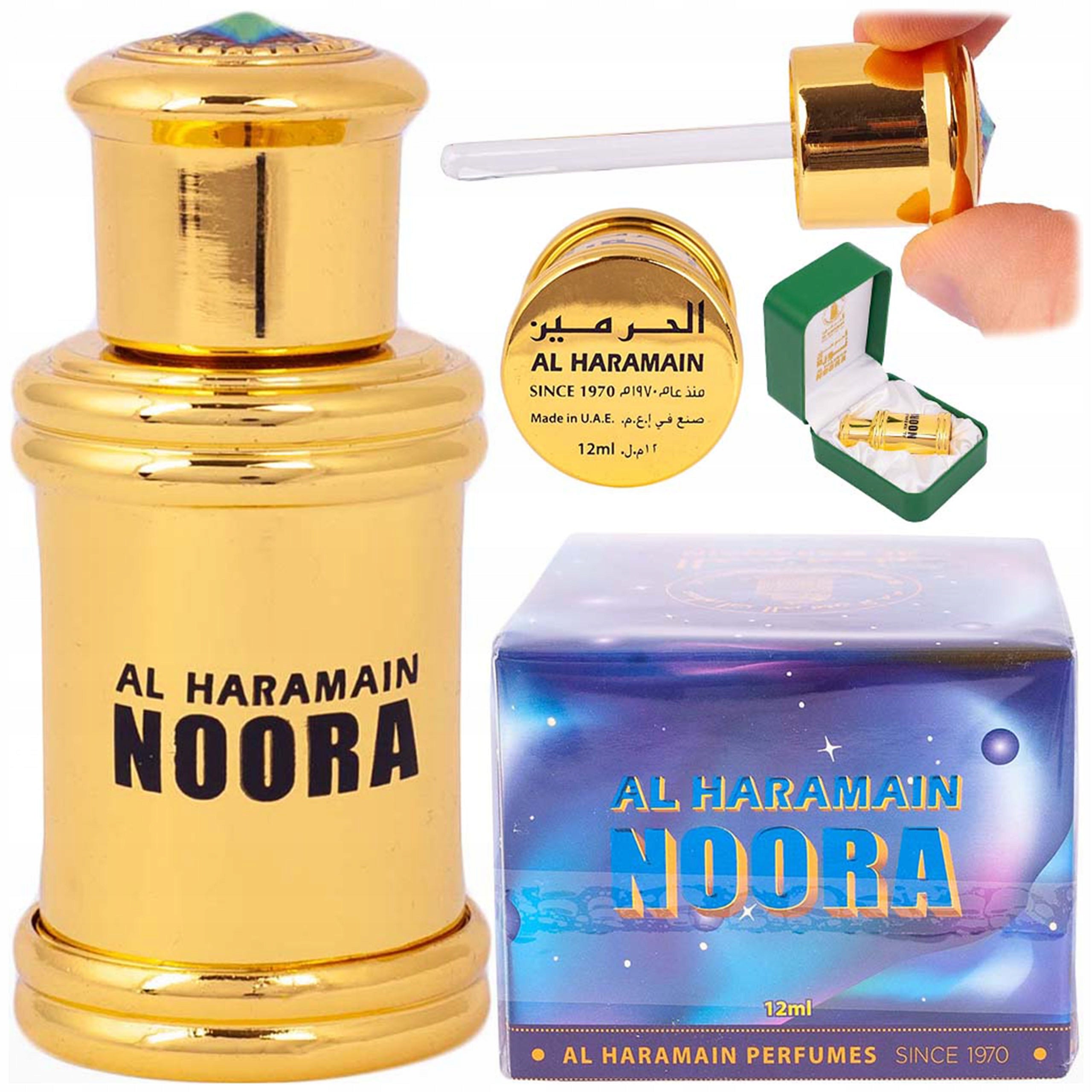 Women's Perfume Arabic Al Haramain Noora Sweet Fruity Floral Durable Packaging status original