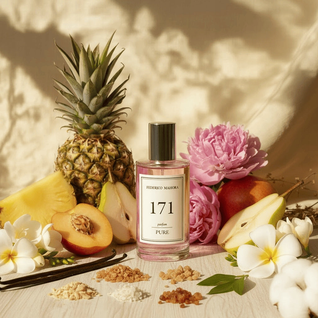 Women's Perfume FM 171 Pure 20% 50ml Oriental Pineapple Freesia Musk Brand FM World