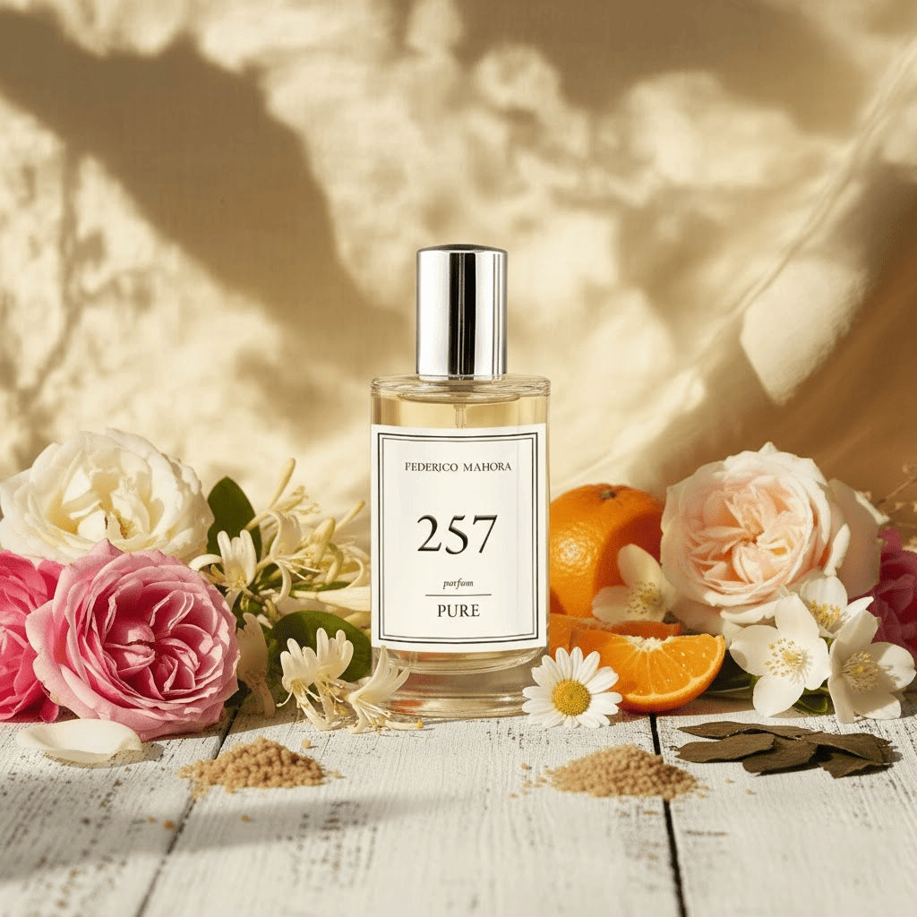 Women's Perfume FM 257 PURE 20% 50ml Oriental Honeysuckle Stokrotka Musk Packaging status original