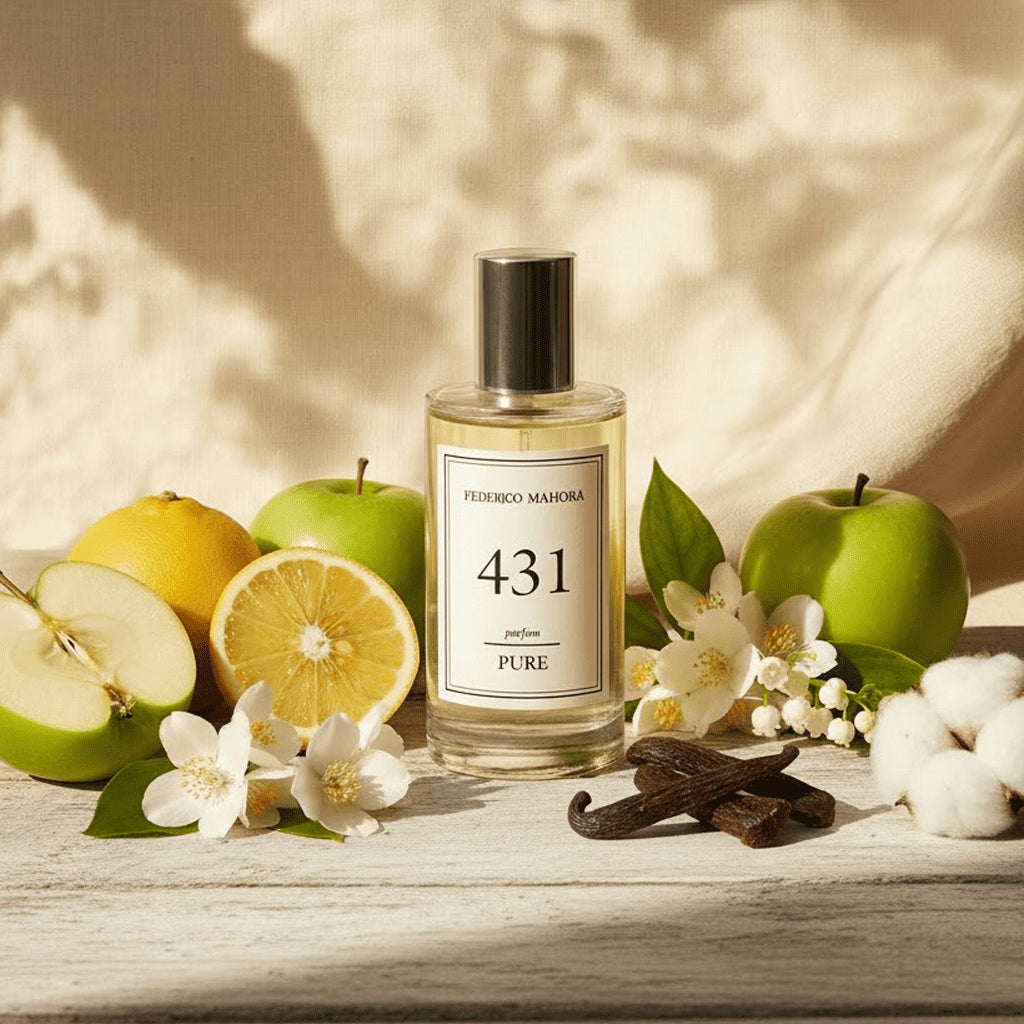 Women's Perfume FM 431 Pure 20% 50ml Oriental Apple Lily of the Valley Musk Packaging status original