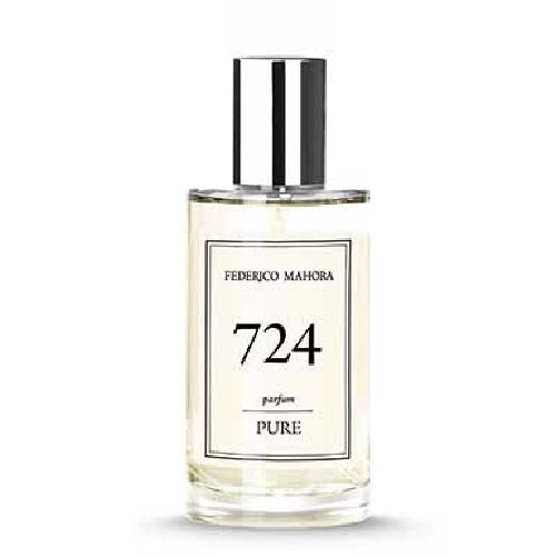 Women's Perfume FM 724 Pure 20% 50ml Floral Lemon Lime Musk Patchouli