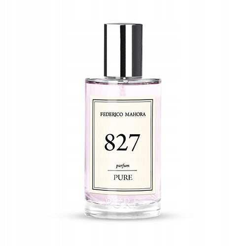 Women's Perfume FM 827 PURE 20% 50ml Floral Lemon Violets Musk Tree Brand FM World