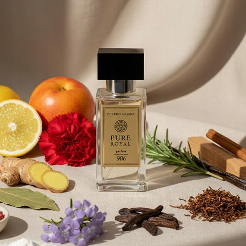 Women's Perfume FM 906 Pure Royal 20% 50ml Citrus Ginger Jasmine Vanilla Packaging status original