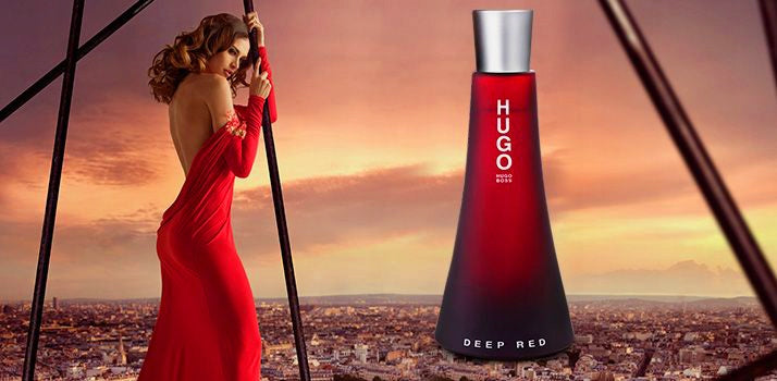 Women's Perfume Hugo Boss Deep Red 90 ml EDP Packaging status original