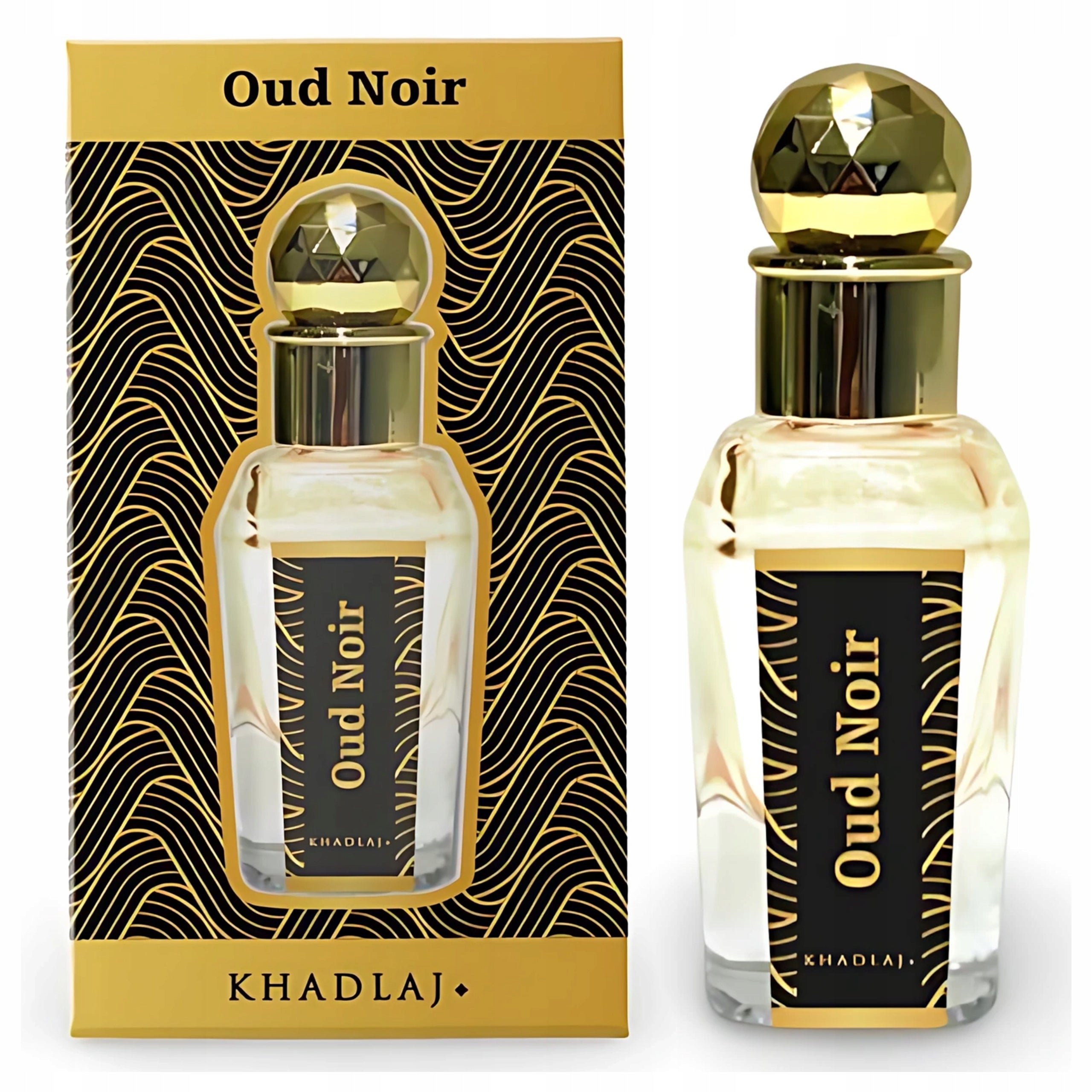 Women's Perfume Khadlaj Oud Noir in Oriental Oil Intriguing Sensual