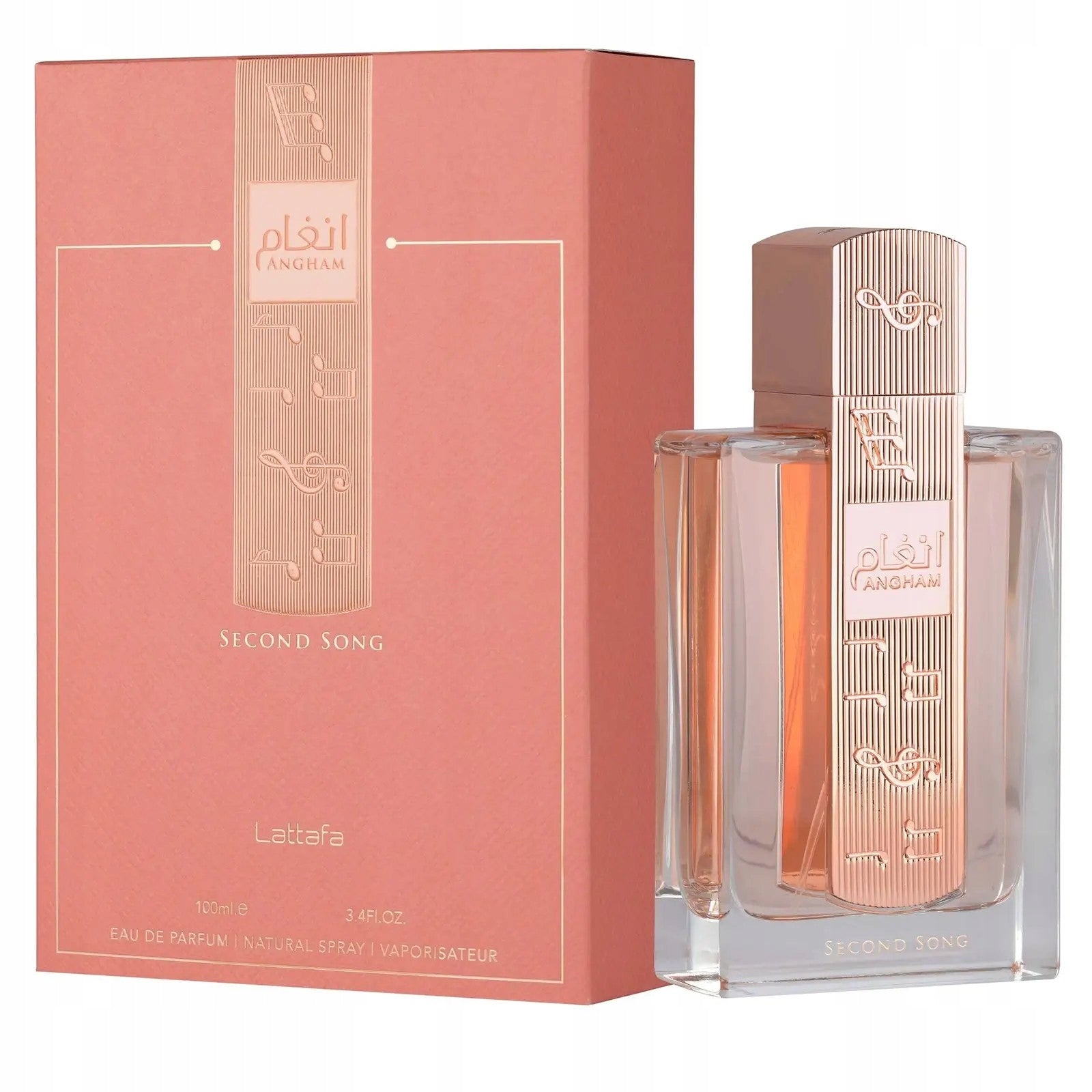 Women's Perfume Lattafa Angham Second Song Original HologramSamples Manufacturer code Perfumy Arabskie Oryginalne + Próbki