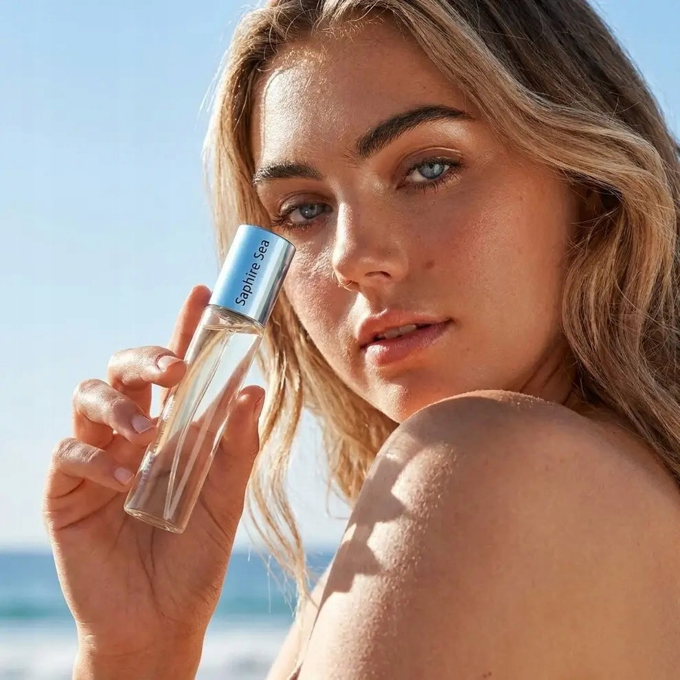 Women's Perfume Neness Sapphire Sea No. 92 Perfumed Water Perfume 33 ml Manufacturer code Perfumy Damskie Jaśmin i Biała Róża 92