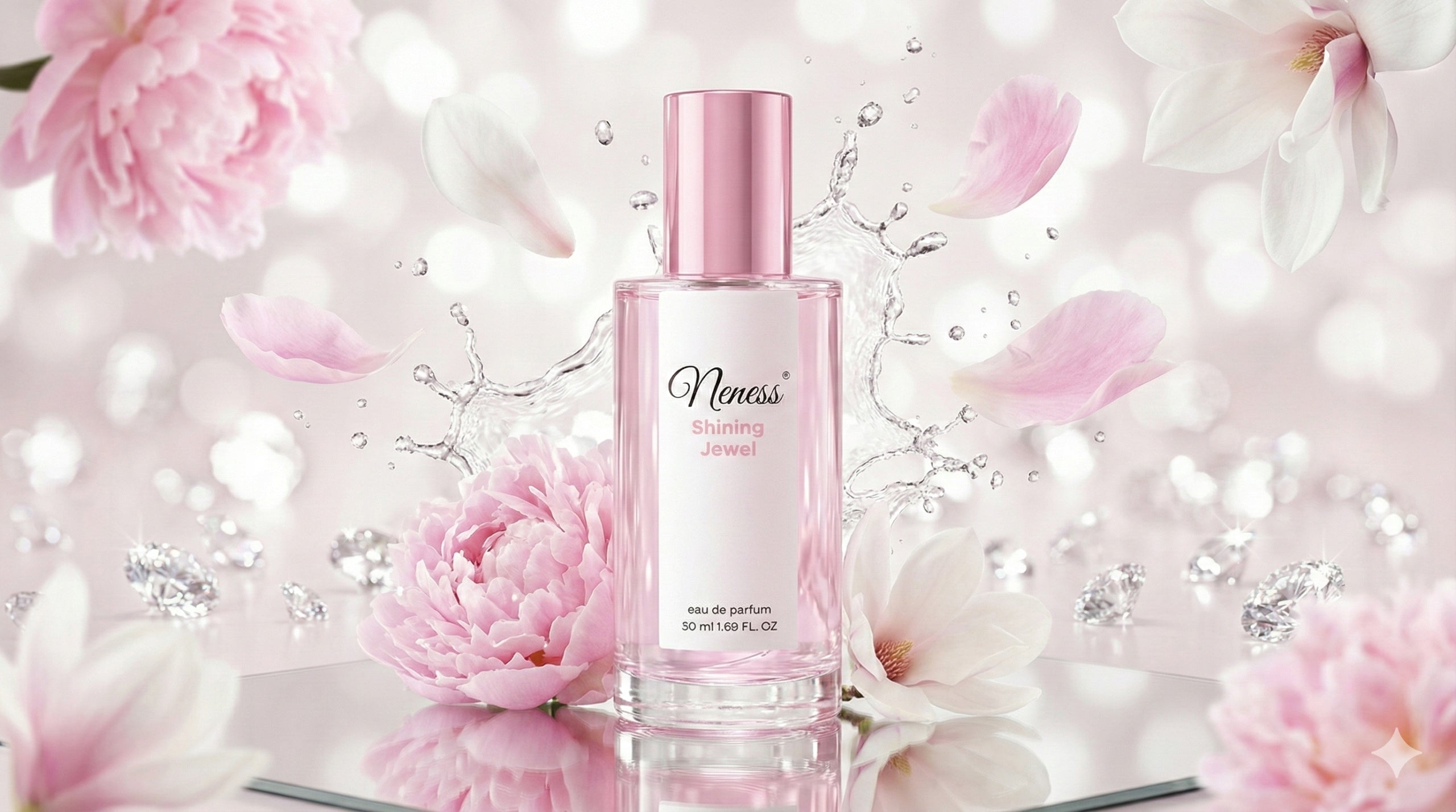 Women's Perfume Neness Shining Jewel 50 ml No. 190 permanent fragrance Packaging status original