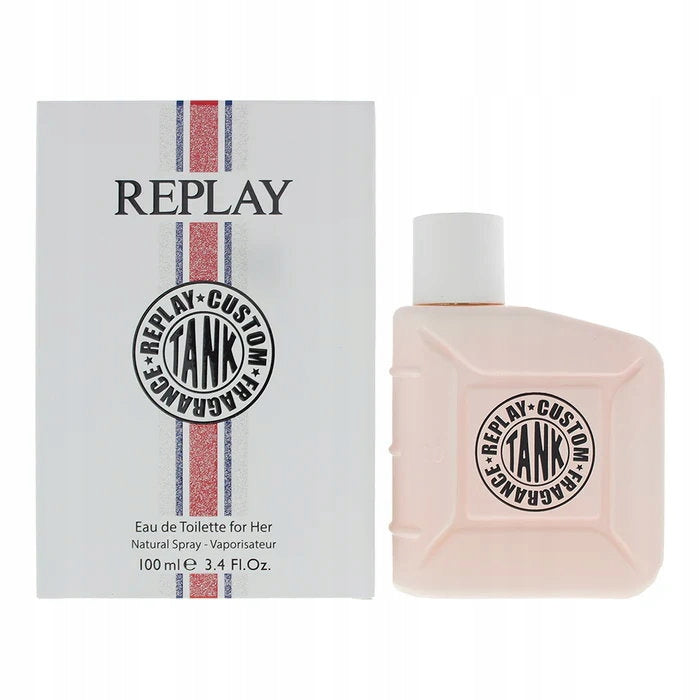 Women's Perfume Replay Tank Custom for Her 100 ml EDT