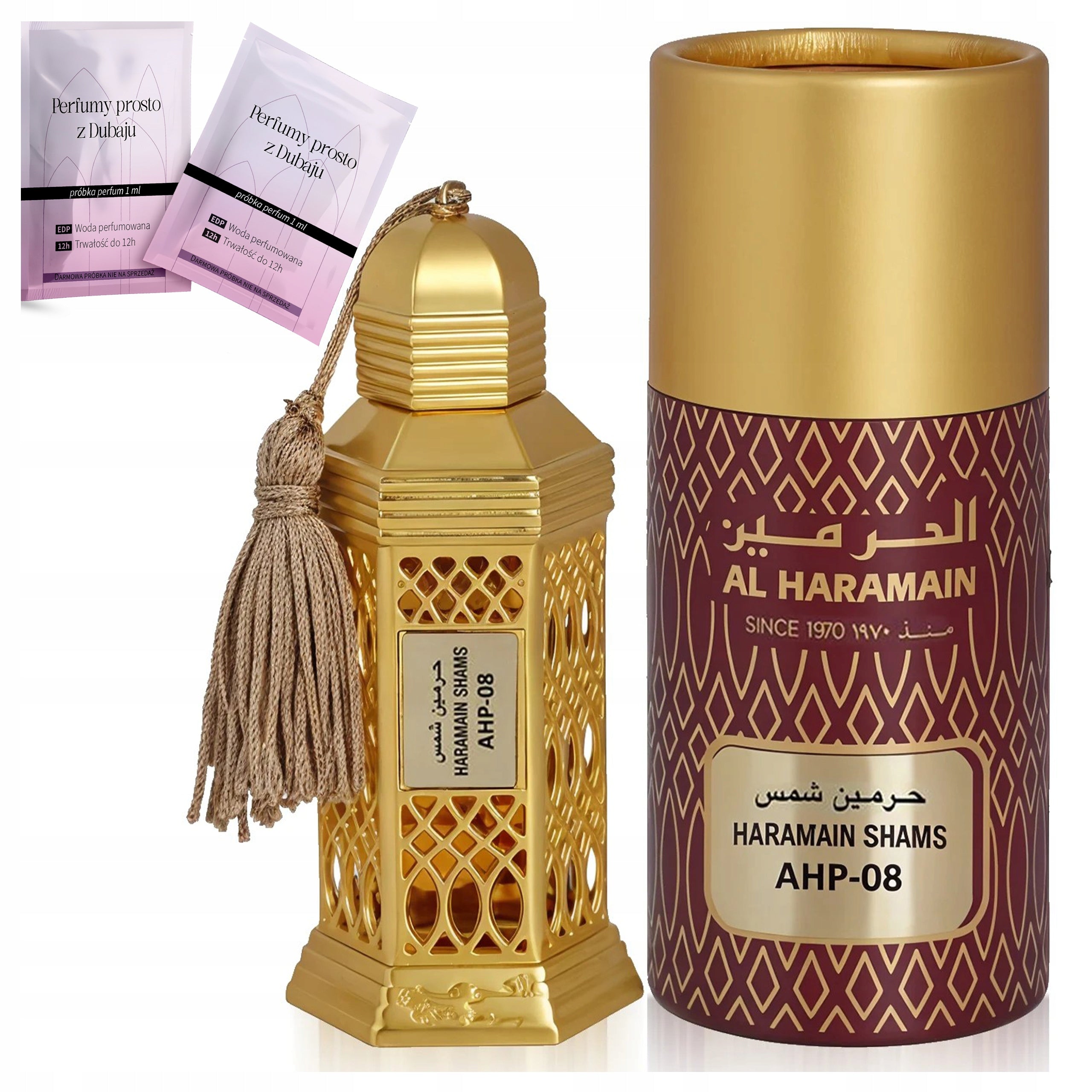 Women's Perfume Unisex Al Haramain Shams in Oriental Oil Durable