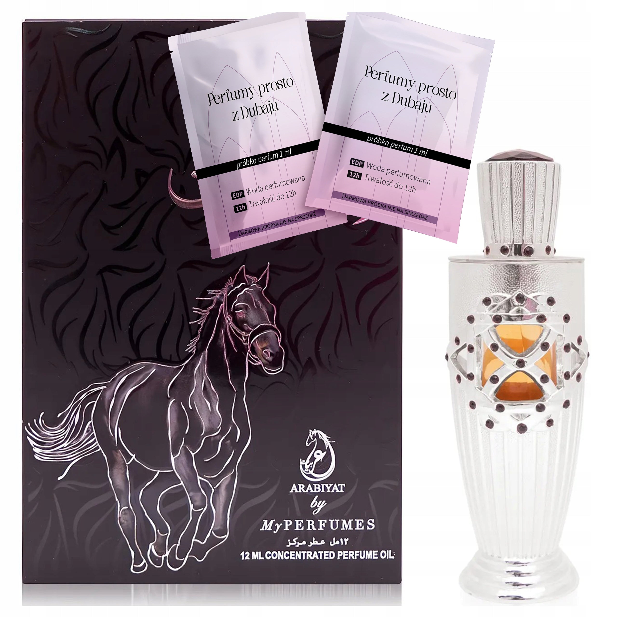 Women's Perfume Unisex Arabiyat Al Faris in Oil Durable + 2 Samples