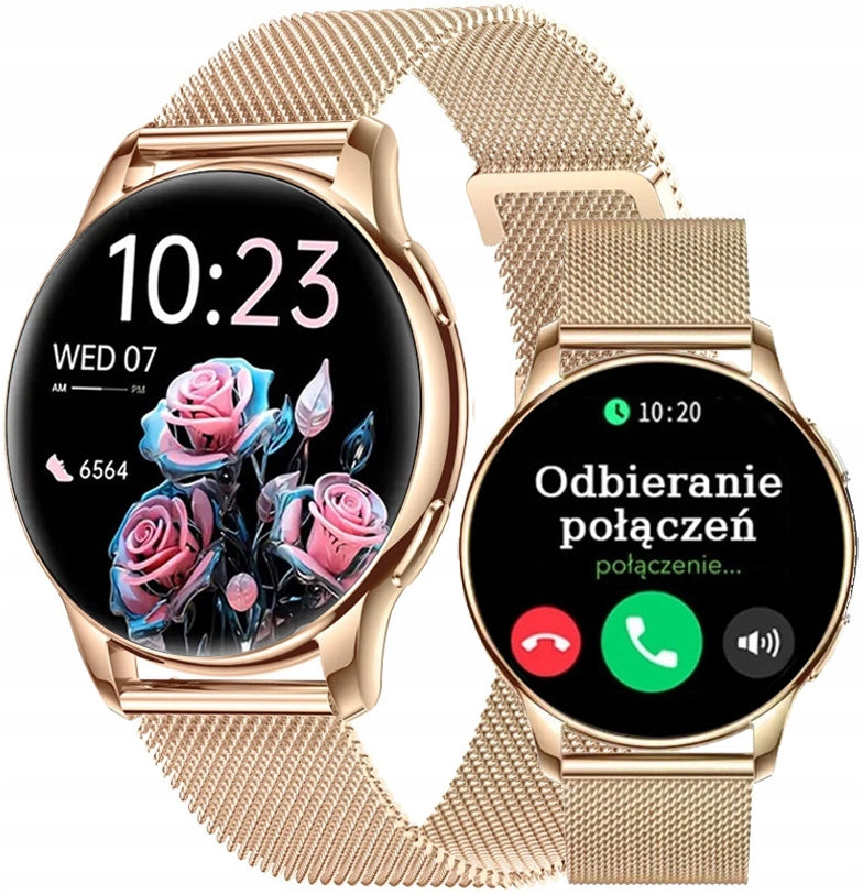 Women's SMARTWATCH Watch with Conversation Function Polish Menu , Pulse