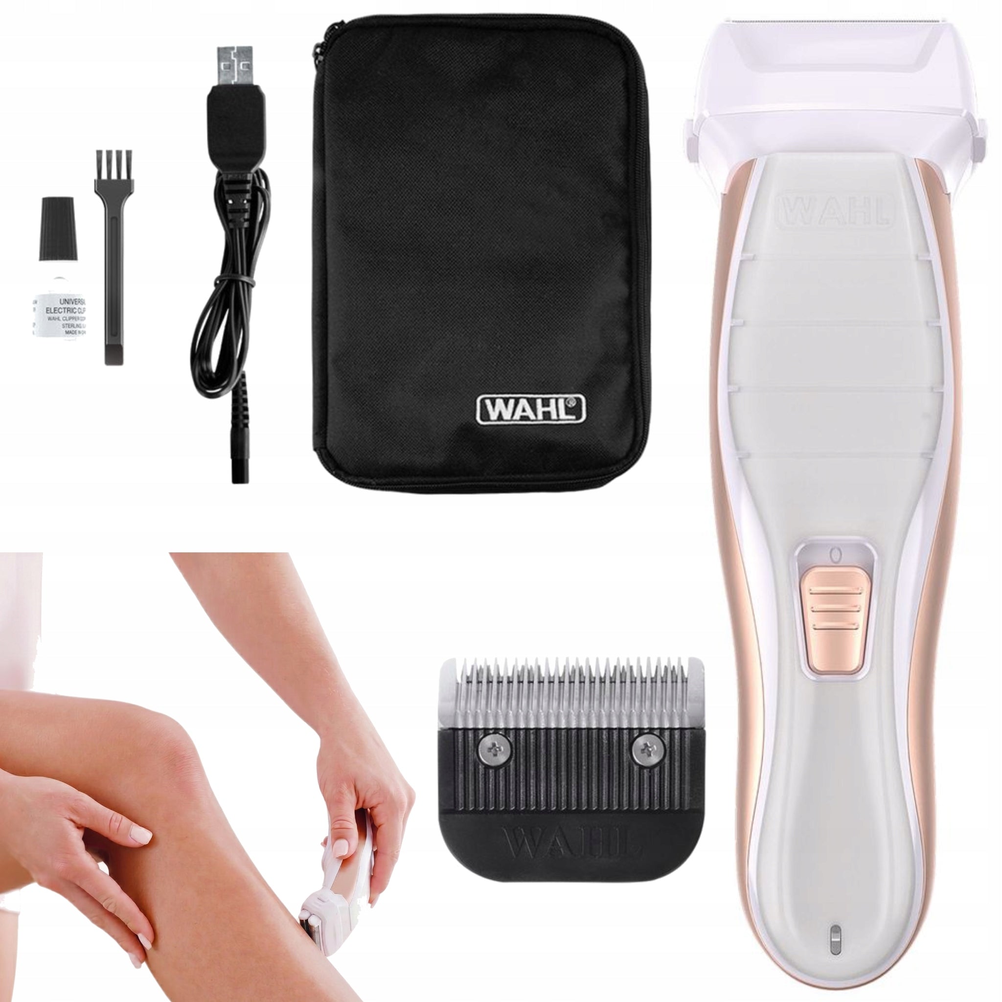 Women's Shaver 2in1 Wahl 9649LP 3029295 Shane&Smooth Machine + Shaver