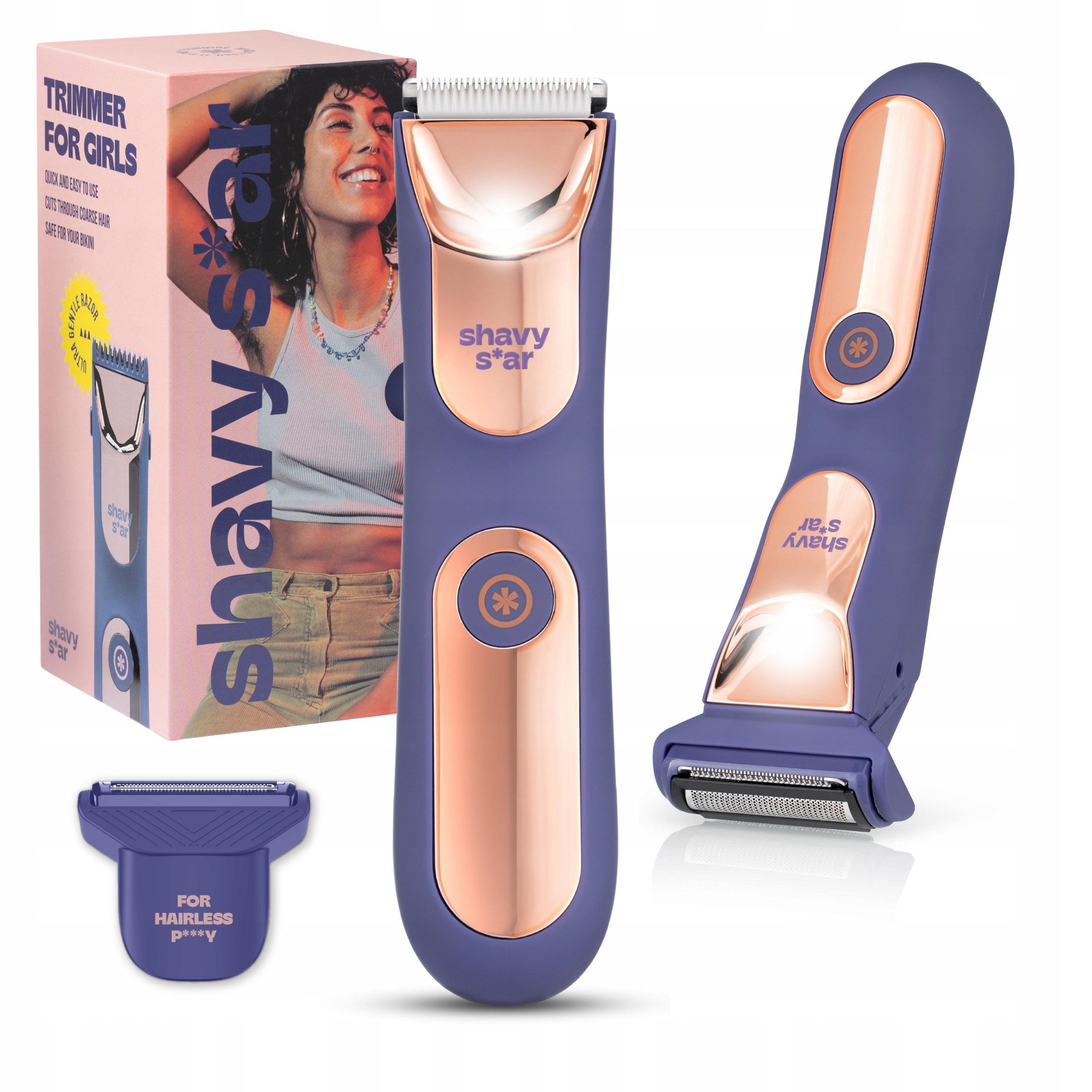 Women's Shaver Shavy Star MACHINE epilator body trimmer armpit Bikini