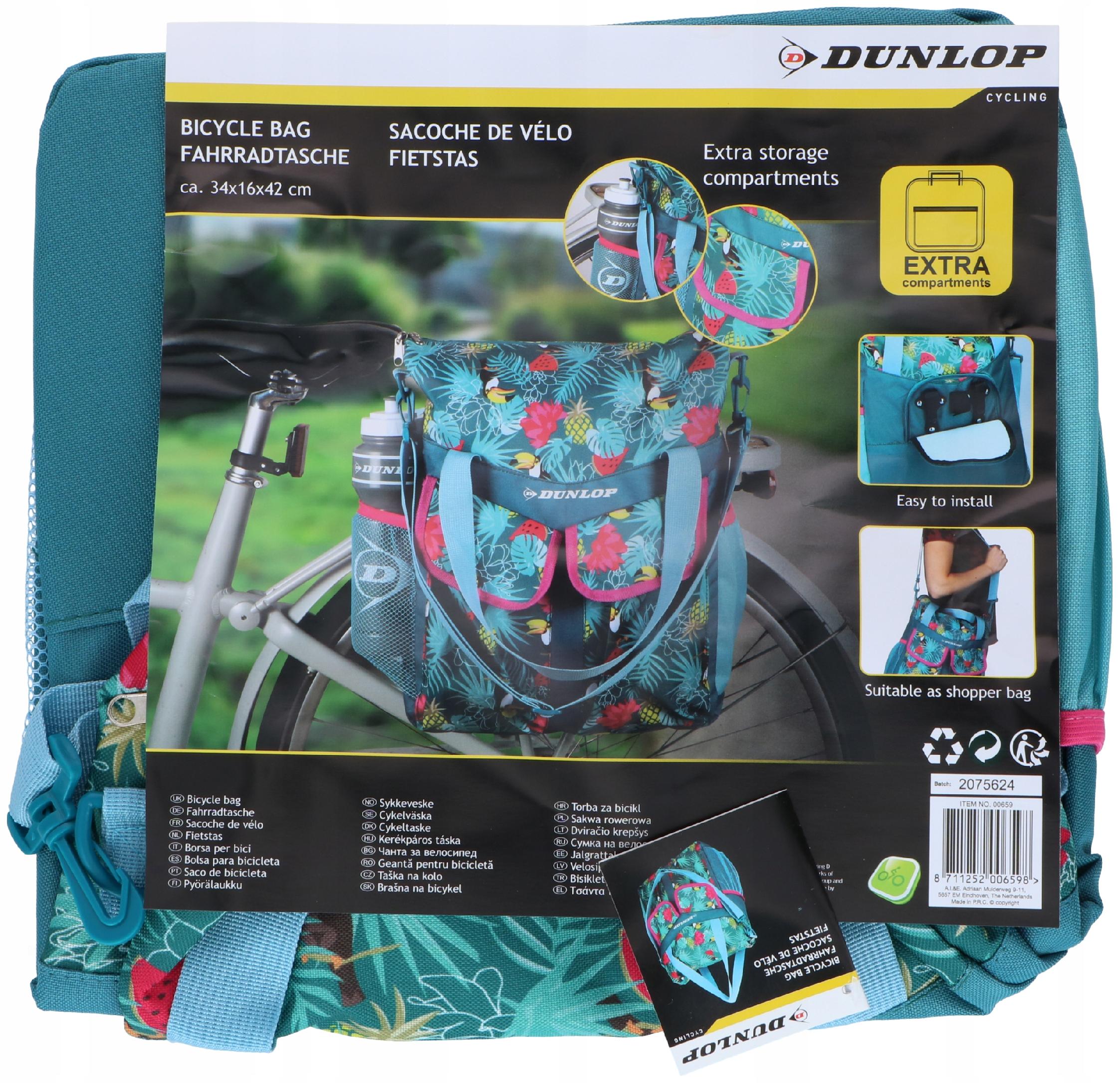Women's Shoulder Bike Bag Shopping Luggage Brand Dunlop