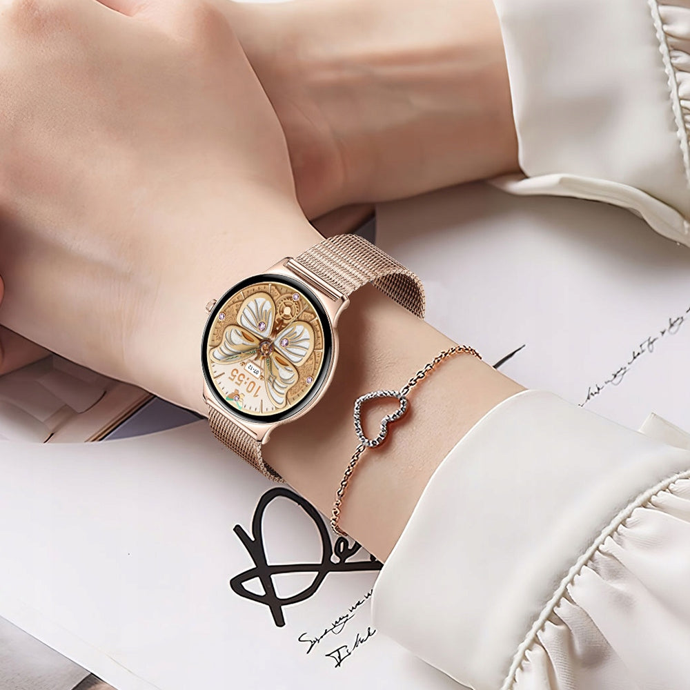 Women's Smartwatch AMOLED sport talk notifications elegant Packaging status original