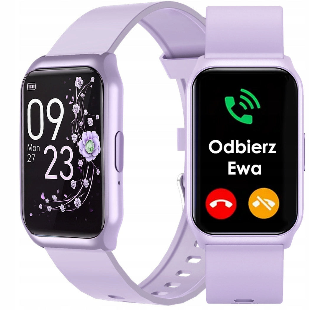 Women's Smartwatch - Bluetooth Call, SMS, Heart Rate, Calculator