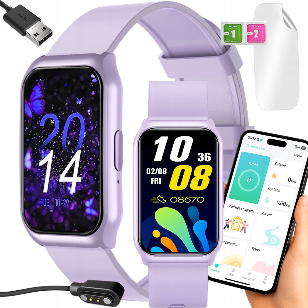 Women's Smartwatch| Call Notifications| SMS | Steps | Calculator | Headband F