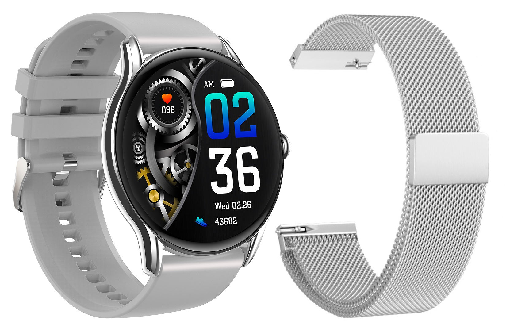 Women's Smartwatch ELEGANT STEPS SPORT GlacierX Sphere+ Bracelet EAN (GTIN) 5907339230458