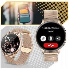 Women's Smartwatch, Fitness Tracker with Pedometer, iOS Android Gold Brand no brand