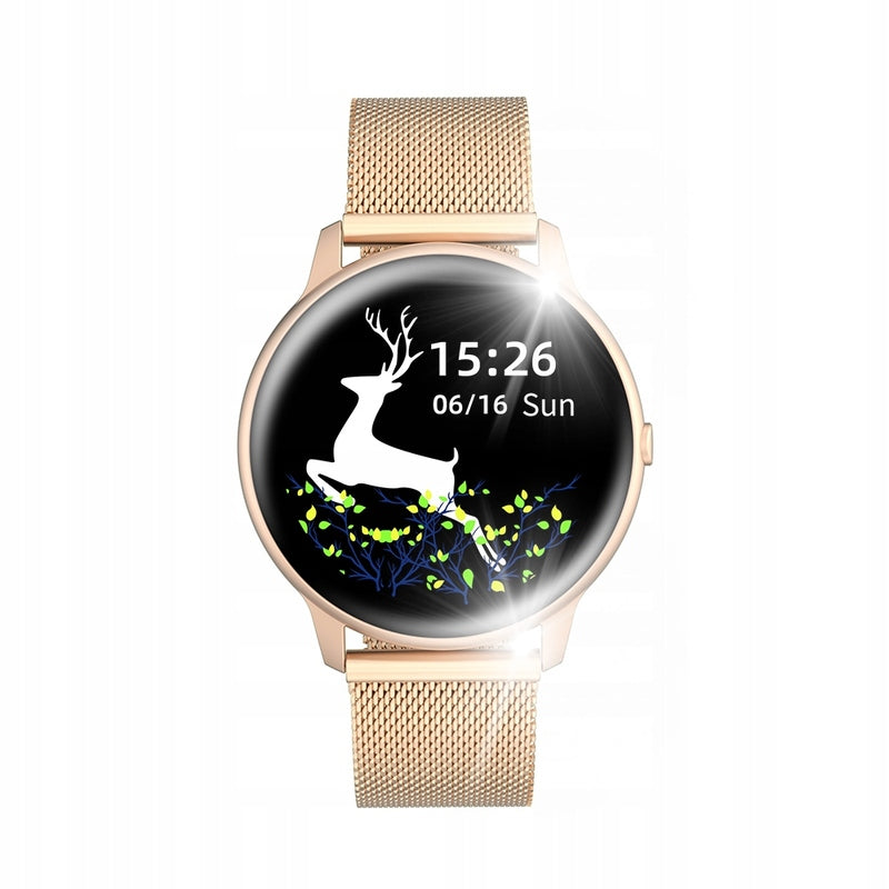 Women's Smartwatch G.Rossi Rose Gold Bracelet Female MUSIC PHOTOS